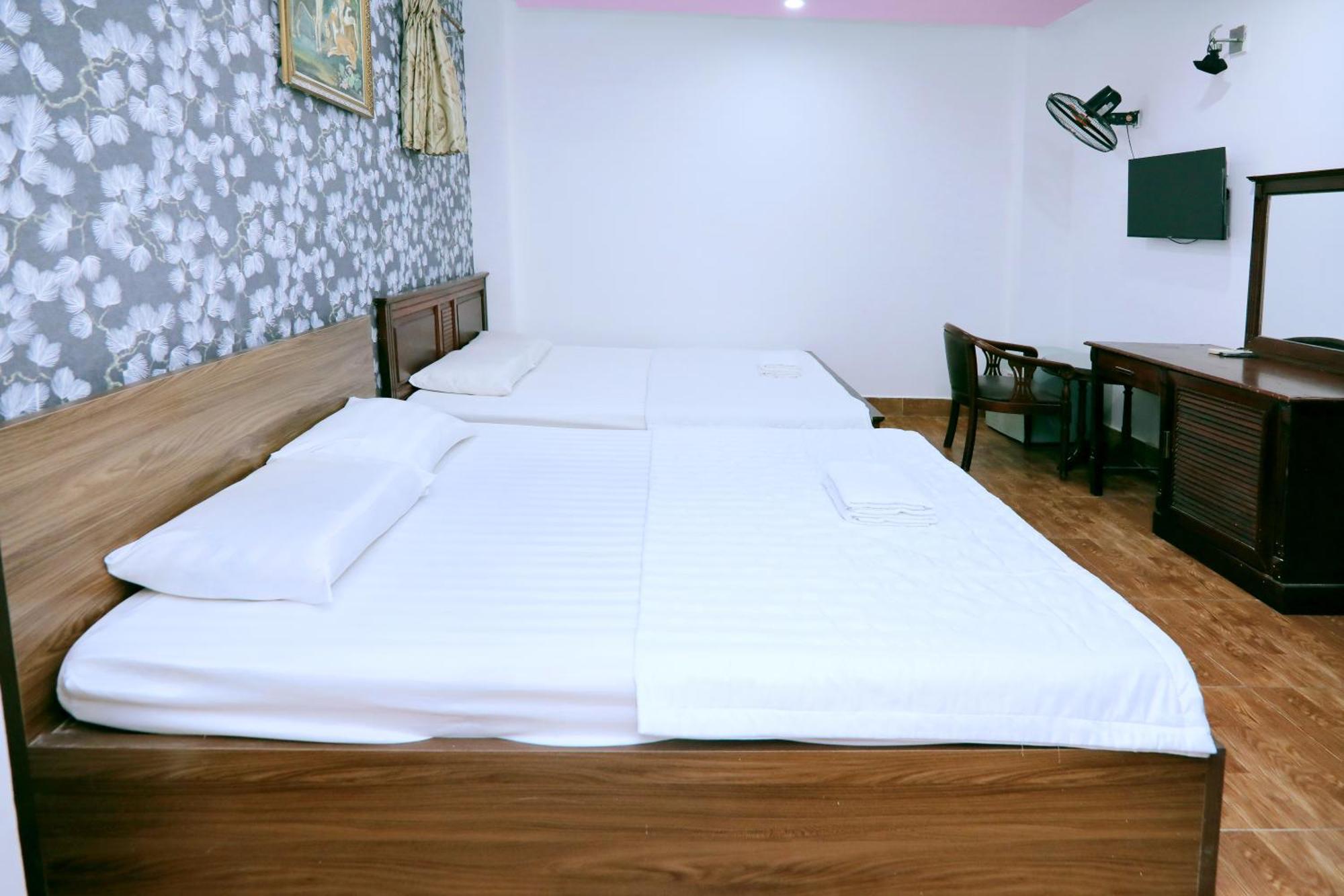 Khach San Sao Mai Xanh - Sao Mai Xanh Hotel โฮจิมินห์ซิตี้ ภายนอก รูปภาพ
