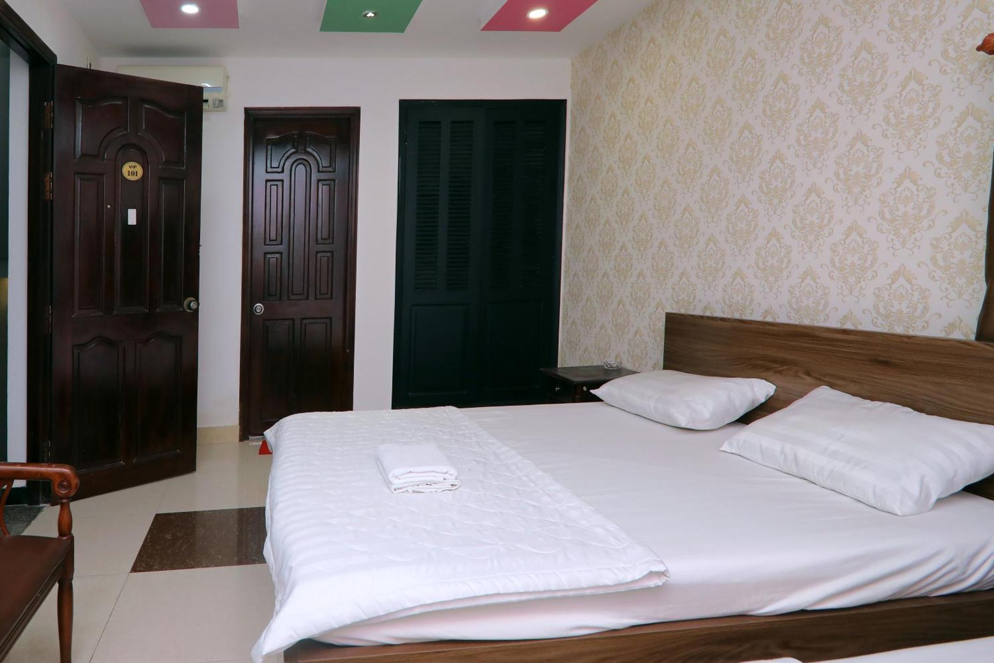 Khach San Sao Mai Xanh - Sao Mai Xanh Hotel โฮจิมินห์ซิตี้ ภายนอก รูปภาพ