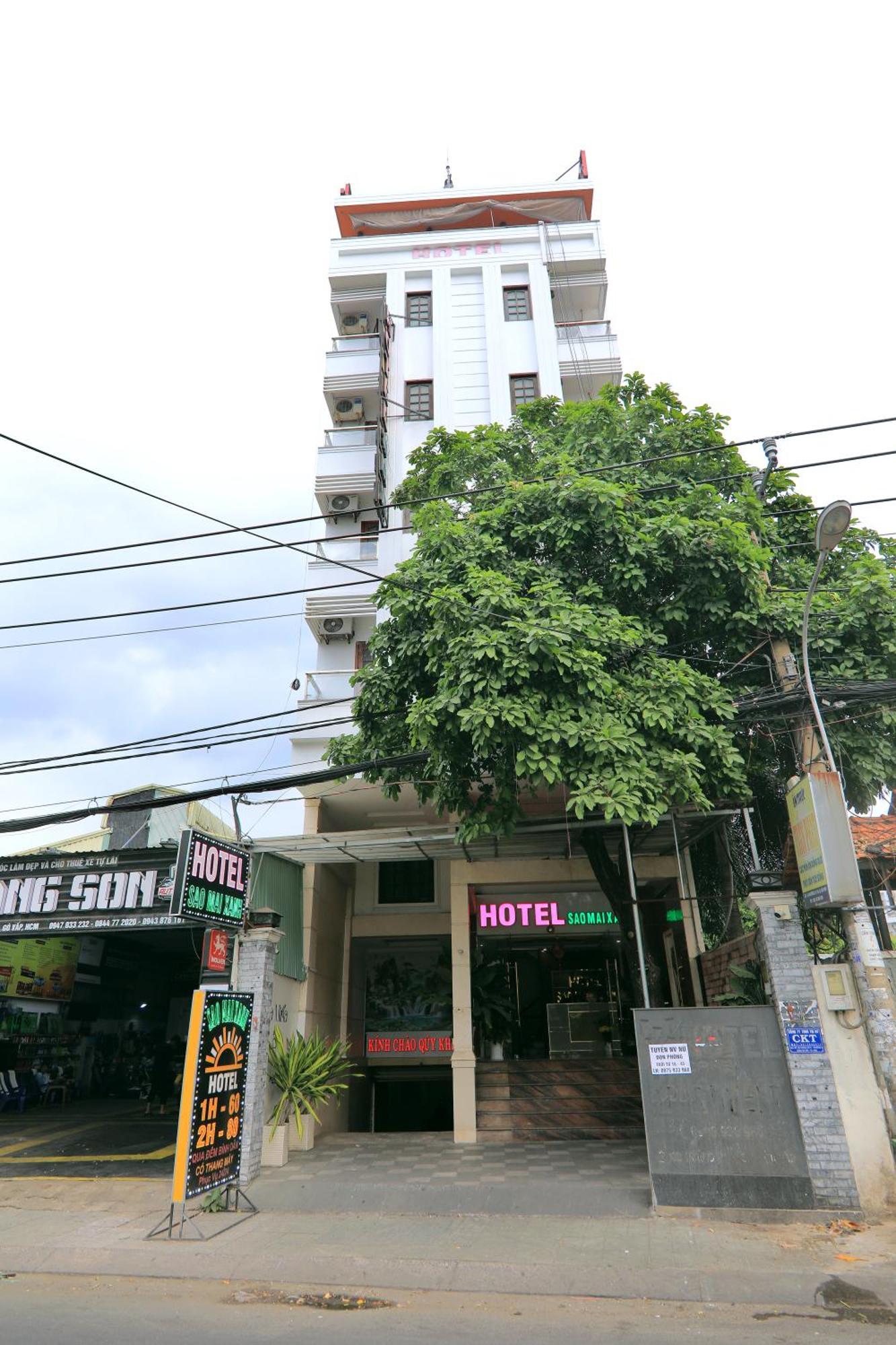 Khach San Sao Mai Xanh - Sao Mai Xanh Hotel โฮจิมินห์ซิตี้ ภายนอก รูปภาพ